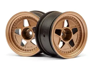 HPI Racing  52 x 31 mm Tarmac R40 Bronze Wheel with 15 mm Offset, 2 Piece