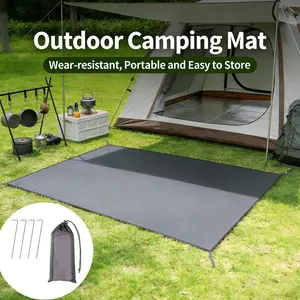 Portable Picnic Blanket Beach Mat, Large Lightweight Sandproof Beach Pad, Multi-Functional Tent Ground Mat, Dirt Resistant Outdoor Camping Mat