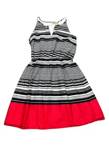 Dress Casual Short By Banana Republic In Striped Pattern, Size:Xs