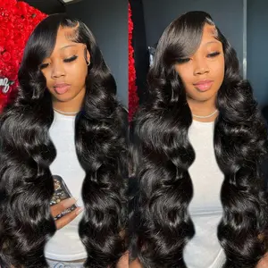 Bling Hair TikTokShopBlackFriday 13x4 Lace Front Human Hair Wigs Brazilian Body Wave Lace Front Wig 13x6 HD Lace Frontal Wigs For Women Body Wave Human Hair Wigs #NovaTopFinds