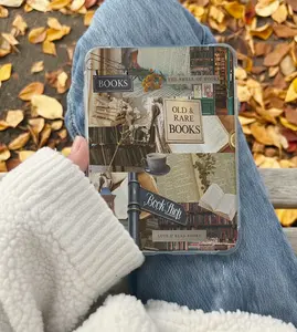 Bookish Kindle Insert for Clear Case – Aesthetic Book Lover Decor | Cozy Reading Accessory
