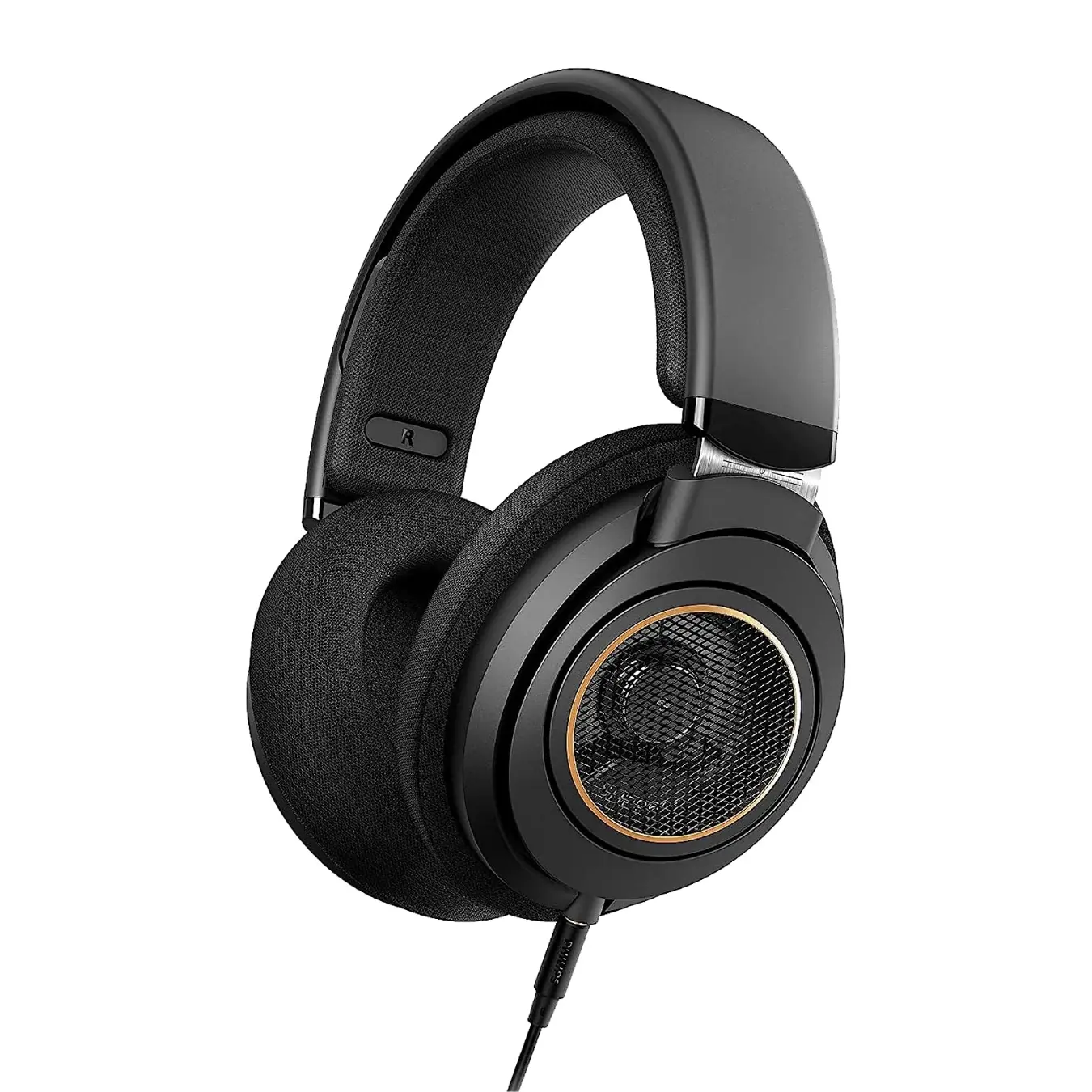 PHILIPS Over Ear Open Back Wired Studio Monitor Headphones with Detachable Audio Jack & Cable, for Recording, Podcasting (DJ Use)