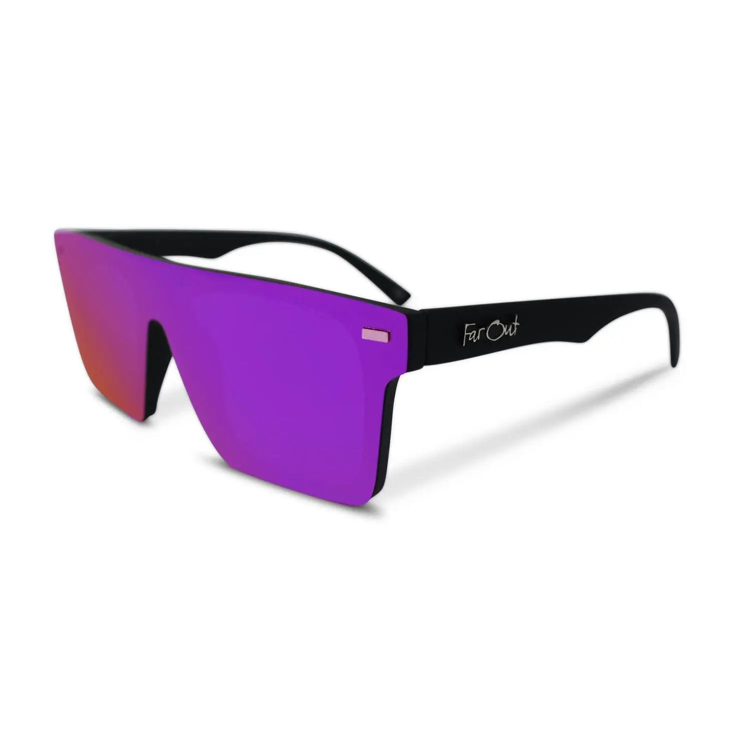 Black Polarized Stunners Purple Lens