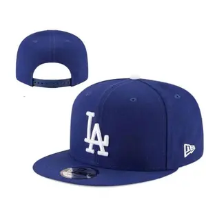 New Era MLB Snapback Hat Collection – LA Dodgers Atlanta Braves St Louis Cardinals Caps, Adjustable Flat Brim Baseball Hats, Classic Black Red Colorways, Streetwear Gorras Style, Unisex Urban Fashion Headwear
