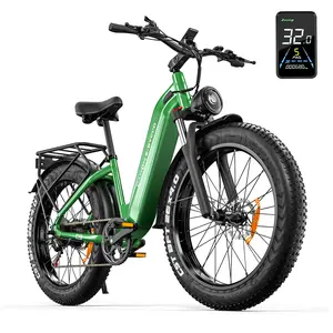 E·BYCCO & Dahon 26" C8 electric motorcycle with dual brakes — peak power 2000 W, 48 V, 20 Ah