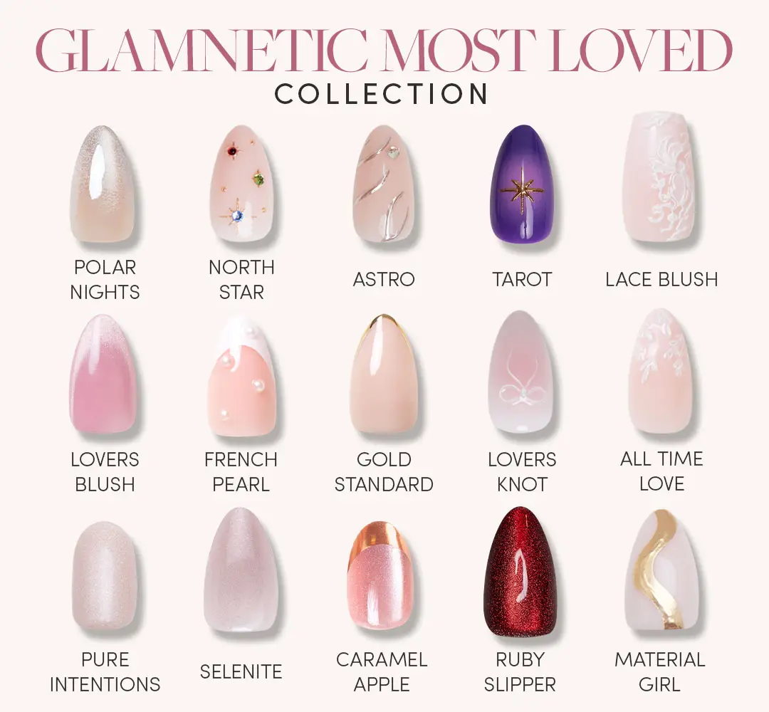 Glamnetic Most Loved Press On Nail Collection