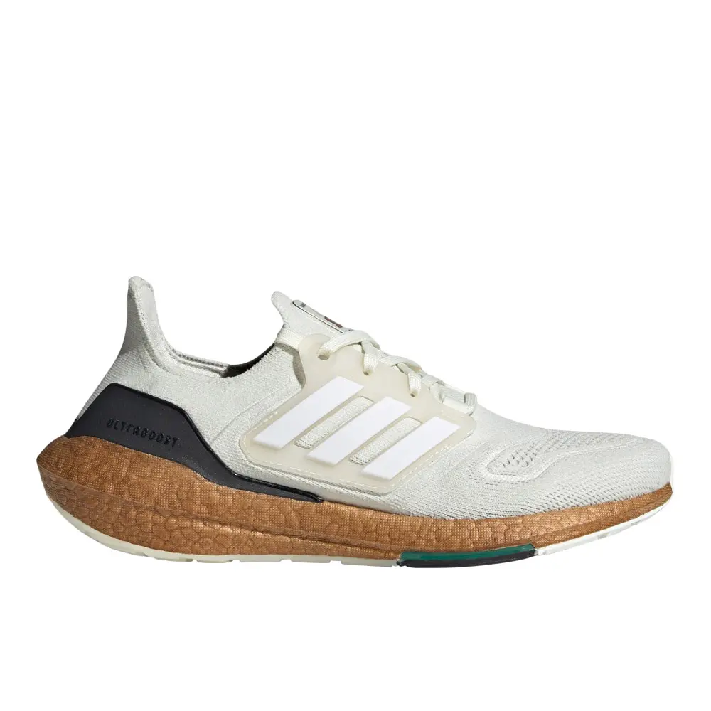 adidas Mens Ultraboost Ultra Boost 22 Made With Nature Running Sneakers Shoes - Off White