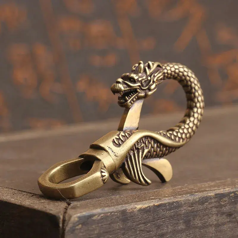 Copper Dragon Key Chain Gift
