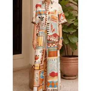 Michelle Silk Pant BY ALEMAIS