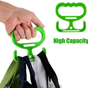 Eco-Friendly Bag Handles, Durable Plastic Shopping Bag Grips, Practical Grocery Accessories, Multiple Colors Available