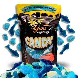 Blue Ultimate Gummy Candy Variety Mix 1 Lb and 3 Lb Bags Pick and Mix Gummies Blend Sweet Snack Sour