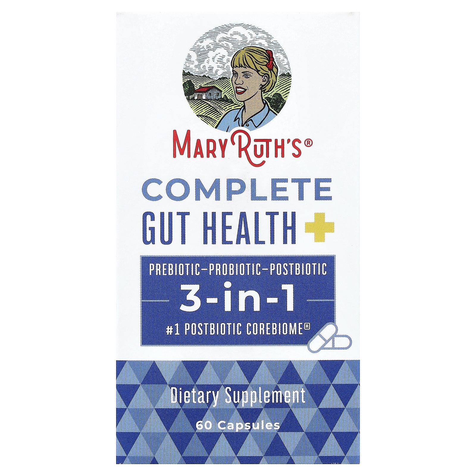 MaryRuth's Complete Gut Health, 60 Capsules