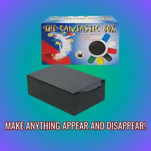 The Fantastic Box Magic Trick Illusion for Magicians - Make Anything Appear and Disappear - Durable Prop for 1000s of Performances
