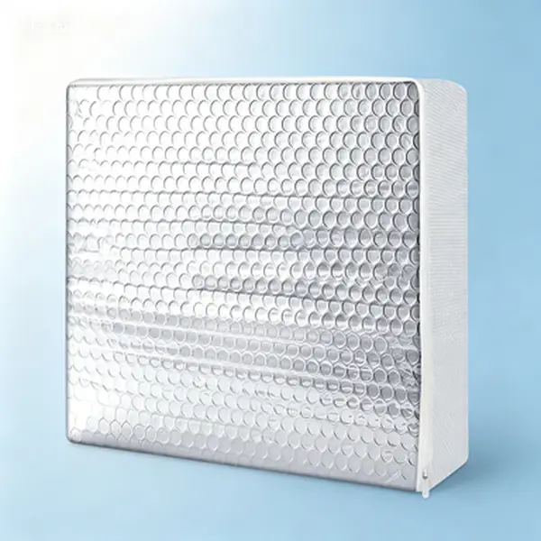 Insulated RV Vent Cover 14x14x2.8, Waterproof Skylight Insulator for Camper, Indoor RV Vent Insulator with Reflective Shade, RV Skylight Pillow for Shower, Reusable Skylight Shade for RV Sunroof, Thermal Interior RV Skylight Cover