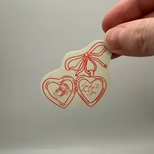 Love locket sticker | western sticker