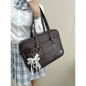 Japanese Jk Uniform Bag for Girls, Casual College Style Handbag, Large Capacity Commuter Backpack, Fashionable Lightweight Travel Bag, Travel Duffle Bag, Backpack Bags