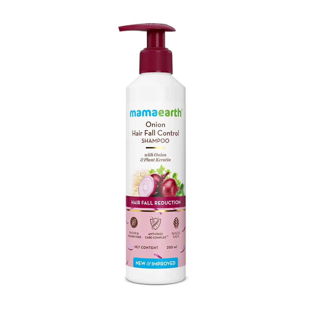 Mamaearth Onion Shampoo For Hair Fall Care