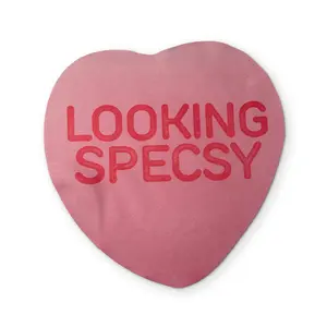 A CANDY HEART YOU CAN CLEAN YOUR GLASSES WITH