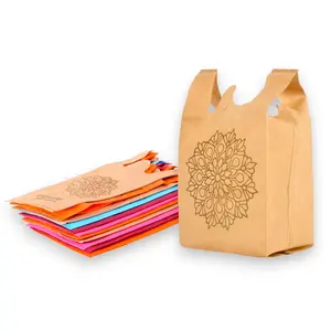 Women's Eco-Friendly Non-Woven Reusable Sacred Mandala Gift Bags, Variety Party Pack for Indian Weddings, Pujas