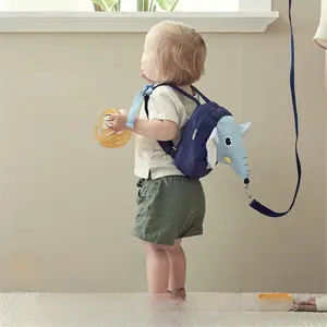 Super Cute Anti-Lost Backpack | Mini Rucksack with Traction Leash, Wrist Link & Security Lock with Key, Portable Lightweight Travel Backpack