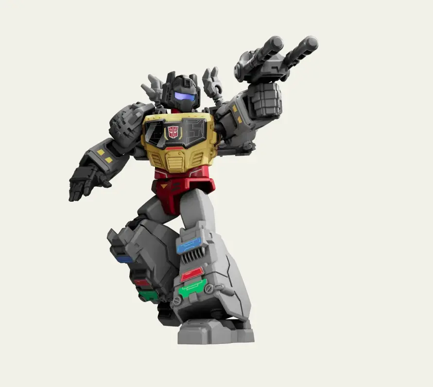 Transformers Galaxy GV02: Grimlock Robot Form (S.O.S)