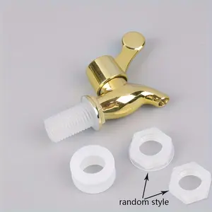 2pcs Leak Proof Faucet Water Tap Plastic Glass Wine Bottle Faucet Jar Barrel Water Tank Faucet with Filter Wine Valve