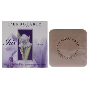 Iris Bar Soap by LErbolario for Unisex - 3.5 oz Soap