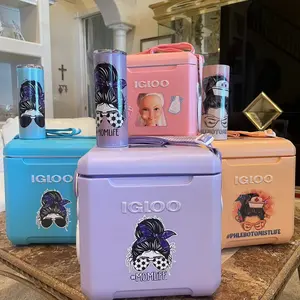 Custom Igloo Tag-a-long Cooler