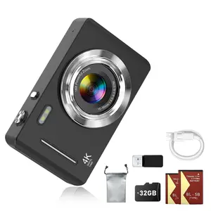 H18 64mp Photography Camera, 16x Digital Zoom, Auto Focus, 2.8 Inch Screen, Compact Portable Camera, Ideal for Travel & Daily Use