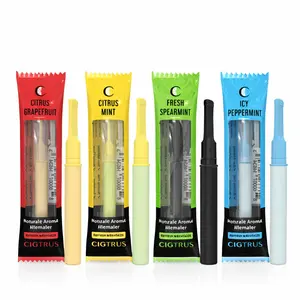 Cigtrus: Aromatherapy Essential Oil inhaler 4 Flavor Pack  Wellness Solution