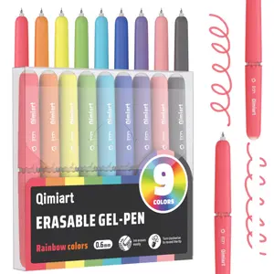 Erasable Gel Pens, 9/45 Colors Rotary Retractable Fine Point Erasable Pens,Vibrant Color Selection,Cute Eggshell Design,Erasable Ink,Make Mistakes Disappear for Drawing Writing Planner and Crossword Puzzles
