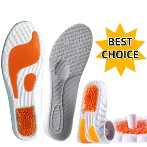 High-Elastic Sports Insoles, Anti-Slip Ergonomic Shock-Absorption Inserts for Work Boots & All Footwear, Comfortable All-Day Standing Support tiktokshopspringglowup,summervibes outdoorfun