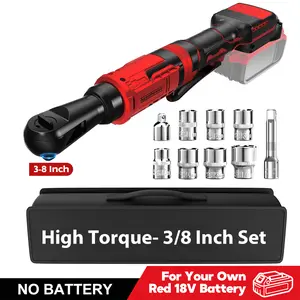 Right Angle Electric Ratchet Wrench Set for Milwaukee M18 Battery, Cordless Ratchet Wrench for  Mechanic & Lug  Nuts Power Tools, Tool Only
