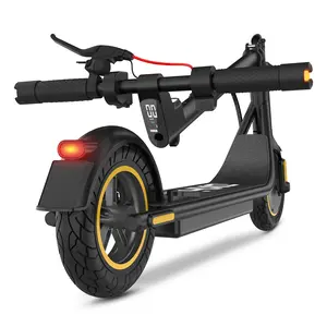 DXH Electric Scooters,10" Tires, for Adults with 500W Motor,Up to 19MPH Max Speed ,High-Speed Electric Commuting Scooter with Dual Braking Safe System, Beginner-Friendly Foldable E-Scooter