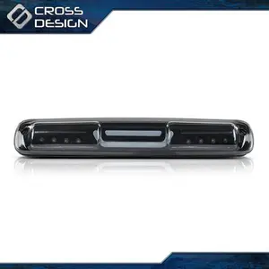 CROSSDESIGN Fit For 1999-2007 Silverado Sierra 3D LED Bar 3RD Tail Brake Light W/ Cargo Lamp