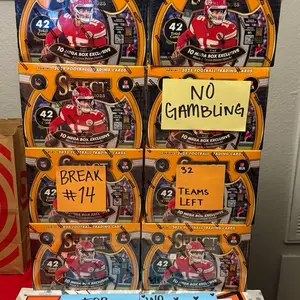 BREAK #14  - 8 SELECT MEGAS & 2 SELECT BLASTERS  - TOTAL OF 10 BOXES Collectible Trading Cards Sport Trading Card