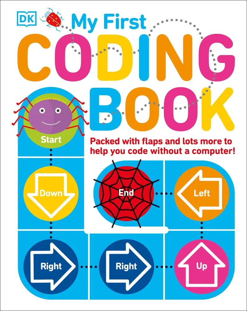 USED Book - My First Coding Book by Prottsman, Kiki (Board book) - english