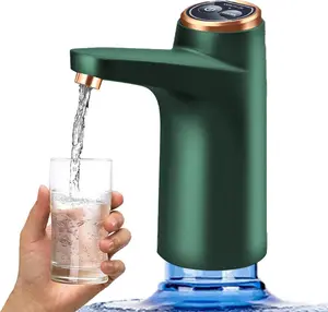 , Water Dispenser, Electric Water Pump for 5 Gallon BottleAutomatic Drinking Water Pump35 Gallon Universal Pump, USB , G6, Green