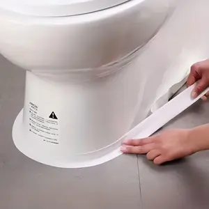 Waterproof Tape Seal Strip Roll, Self-Adhesive Bathtub Wall Sealing Tape, Bathroom Sink Edge Protector, Back Adhesive, No Drill Adhesive, 1 Roll