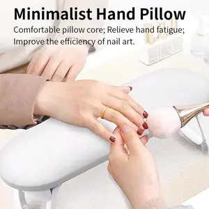 Foldable Plastic Nail Arm Rest, Soft Table Nail Pad, Acrylic Nail Hand Pillow for Salon Use, Beauty Tool Accessory, Nail Care, Manicure, Nail Art, Nail Art Tools