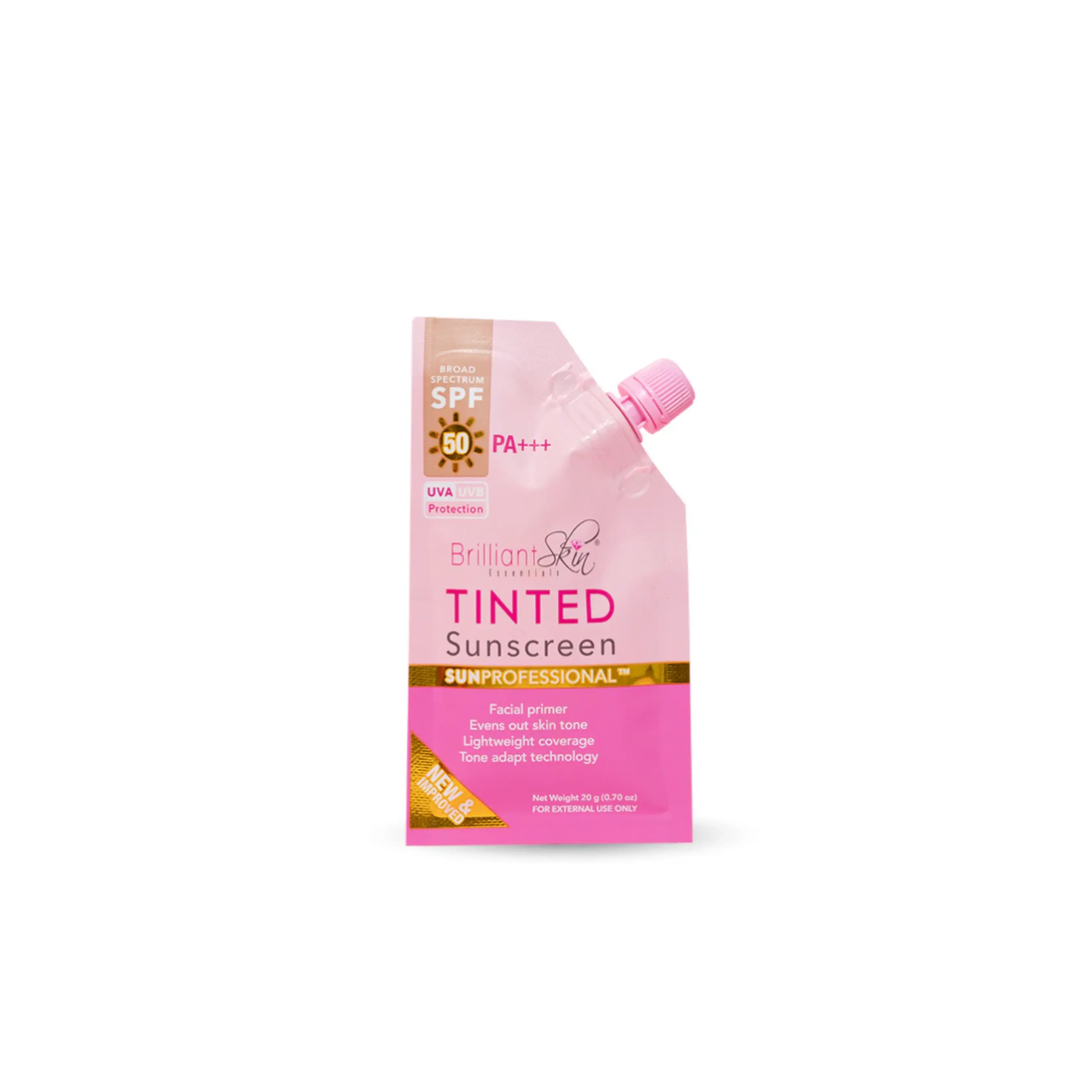 Brilliant Skin Tinted Sunscreen – Facial Primer with SPF Protection 20g SPF 50