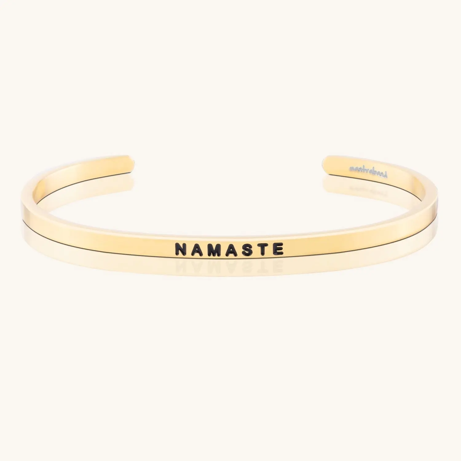 Namaste - Mantraband Adjustable Bracelet for Women Inspirational Jewelry  Message