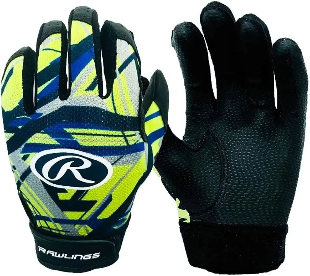 SportsRawlings |   Remix |   T-Ball/Coach Pitch Batting Gloves |   Boys & Girls Size Youth XS |   Multiple Colors