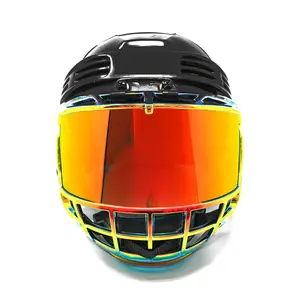 Junior Chrome Bubble Hockey Mask