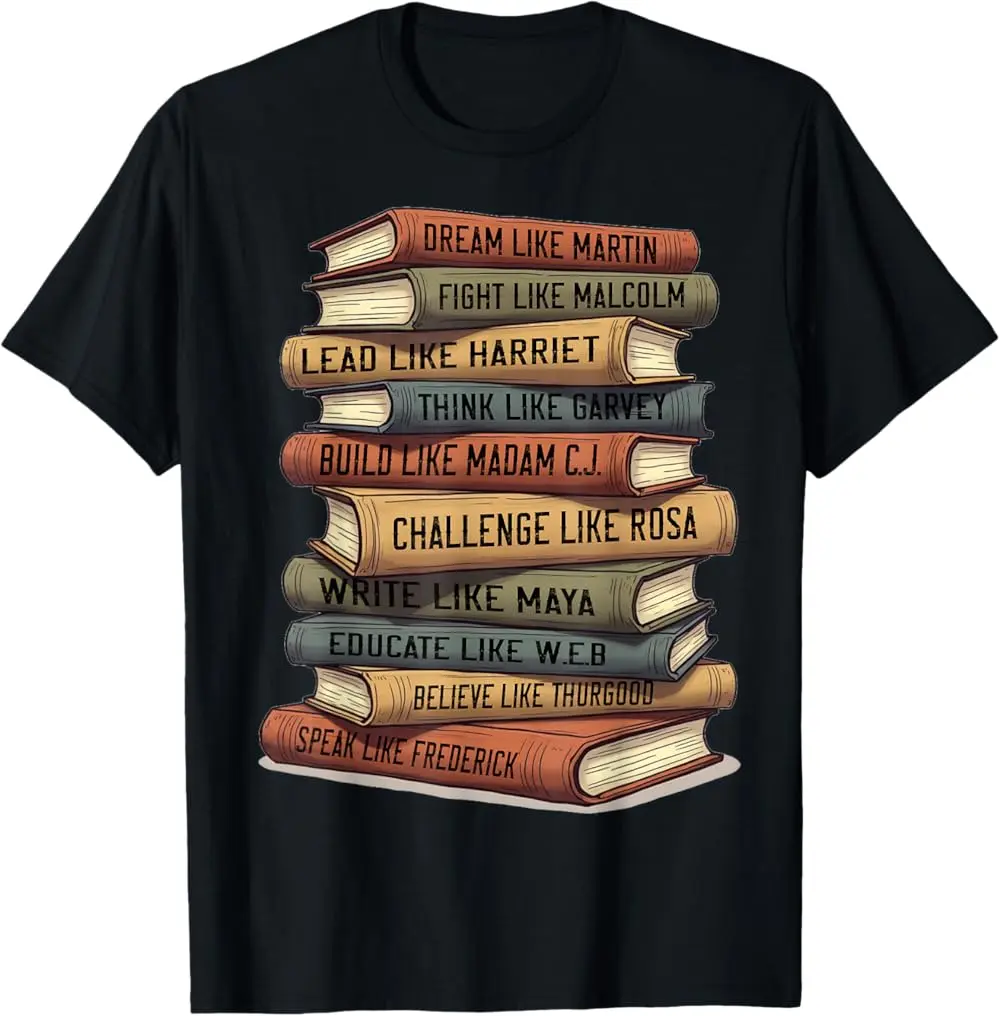Black History Month Black Leaders African American Teachers T-Shirt   Breathable T-shirt