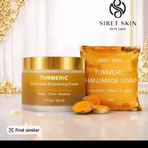 1pcs turmeric dark spot  and 1pcs soap turmeric  2oz