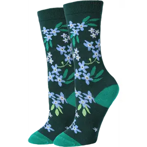 Alpine Forget Me Not Socks