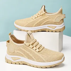Women's Knit Lace-Up Casual Sneakers - Fashion-Forward Design Meets Unmatched Comfort for the Modern Woman’s Everyday