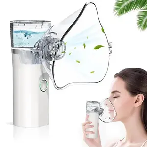 Portable Air Humidifier, USB Rechargeable Mist Maker with Accessories, Handheld Electric Humidifier, Suitable for Indoor, Office, Travel Use