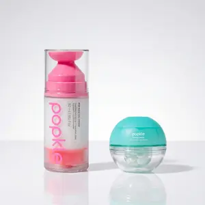 Pop Duo Starter Quench Set | 1-Step Deep Hydration for Dry, Tight Skin | Pop Base Gel Cream + Pop Quench Boba Boost(50ml + 1 Jar) | Custom K-Beauty